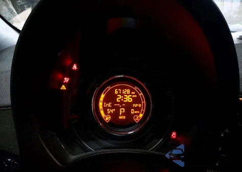 2012 Fiat 500 Sport z USA, uszkodzony, nr VIN 3C3CFFBR2CT115544